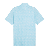 Puma MATTR Piranha Aqua Blue Polo