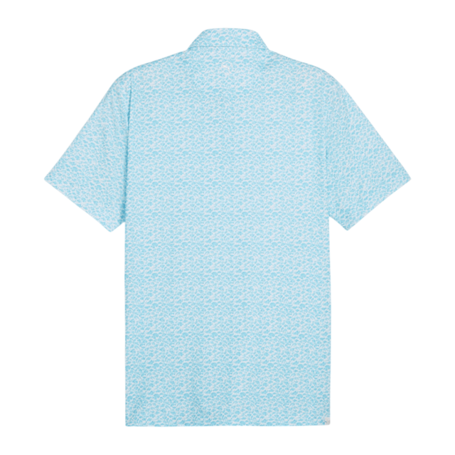 Puma MATTR Piranha Aqua Blue Polo