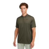 Nike Dri-Fit Victory Cargo Khaki/Black Golf Polo