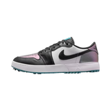 Nike Air Jordan 1 Low G Spiked Mineral Teal/White/Black Golf Shoe