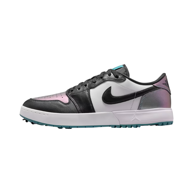 Nike Air Jordan 1 Low G Spiked Mineral Teal/White/Black Golf Shoe