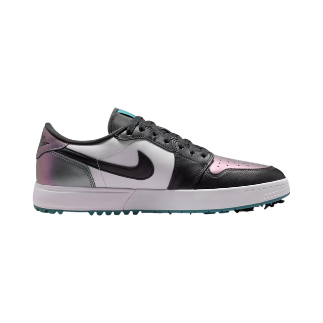 Nike Air Jordan 1 Low G Spiked Mineral Teal/White/Black Golf Shoe