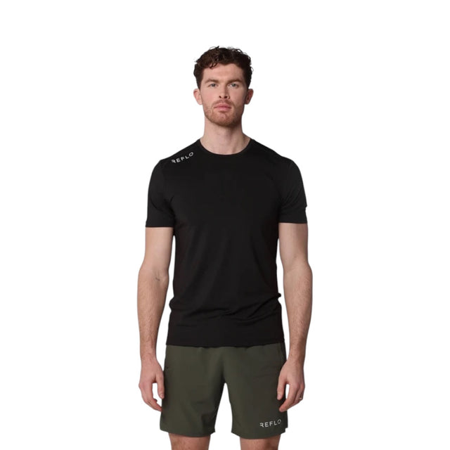 Reflo Braan Black Performance T-Shirt