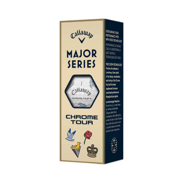 Callaway Chrome Tour July Major Series LTD Editions Golf Balls