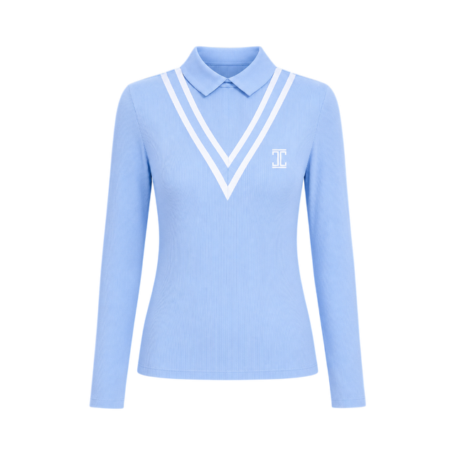 ITU Golf Zanele V Sky Blue Shirt