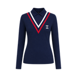 ITU Golf Zanele V Navy Blue Shirt