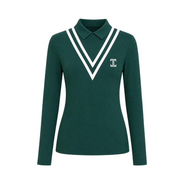 ITU Golf Zanele V Green Shirt
