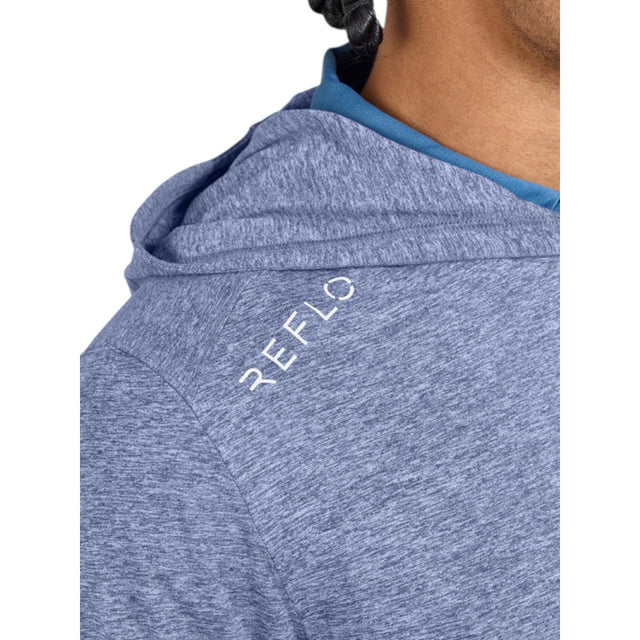 Reflo Clyde Dazzling Blue Melange Hoodie