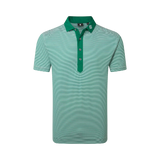 FootJoy EU Feeder Strip Piq Field Green Polo