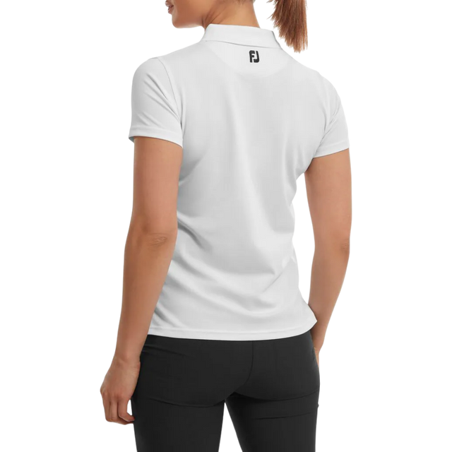 FootJoy EU Stretch Pique White Woman's Shirt