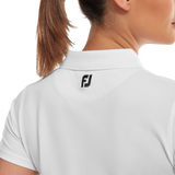FootJoy EU Stretch Pique White Woman's Shirt