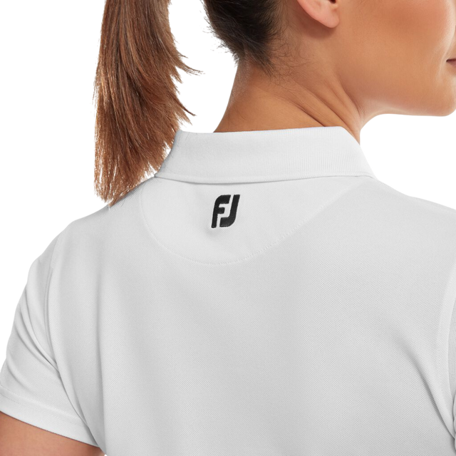 FootJoy EU Stretch Pique White Woman's Shirt