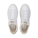 FootJoy Links Off White/Black Ladies Golf Shoe