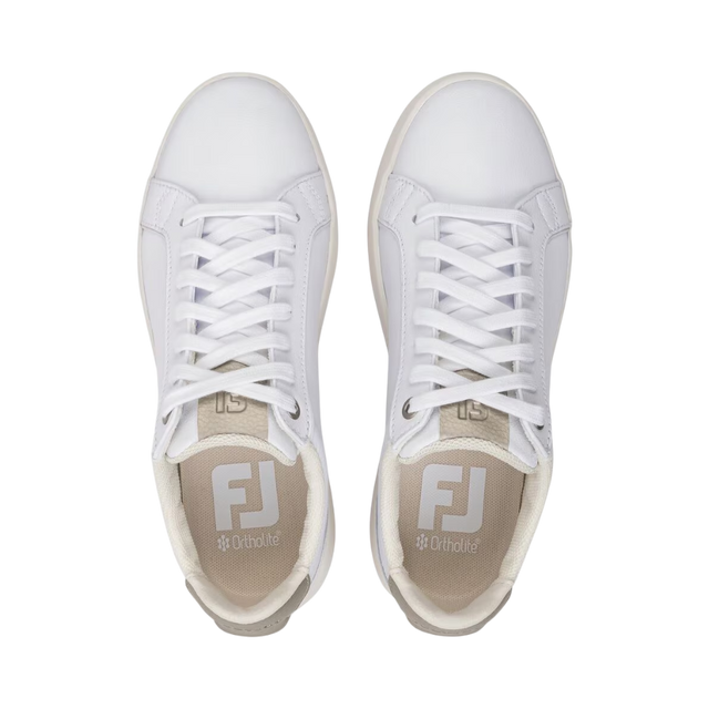 FootJoy Links Off White/Black Ladies Golf Shoe