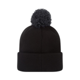 FootJoy Black Pom Pom Knit Hat