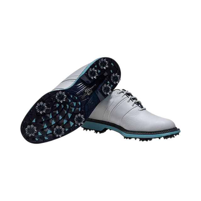 FootJoy Premier Series Packard White/Navy/Blue Golf Shoe