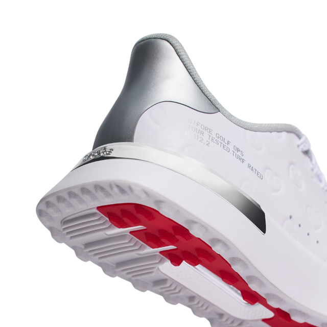 G/FORE Ladies G.112 Embossed Heart G's S/SLV Golf Shoe