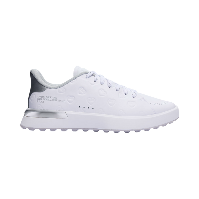 G/FORE Ladies G.112 Embossed Heart G's S/SLV Golf Shoe
