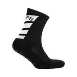 Kupe Active Kidz Calf Length Black Unisex Socks