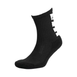 Kupe Active Kidz Calf Length Black Unisex Socks