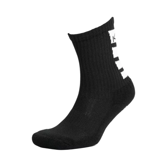 Kupe Active Kidz Calf Length Black Unisex Socks