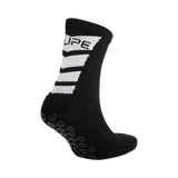 Kupe Active Kidz Calf Length Black Unisex Socks