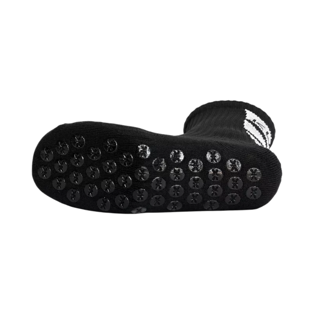 Kupe Active Kidz Calf Length Black Unisex Socks