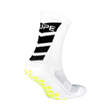 Kupe Active Kidz Calf Length White Unisex Socks