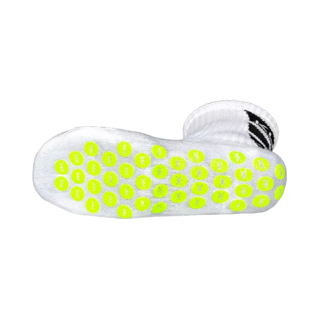Kupe Active Kidz Calf Length White Unisex Socks
