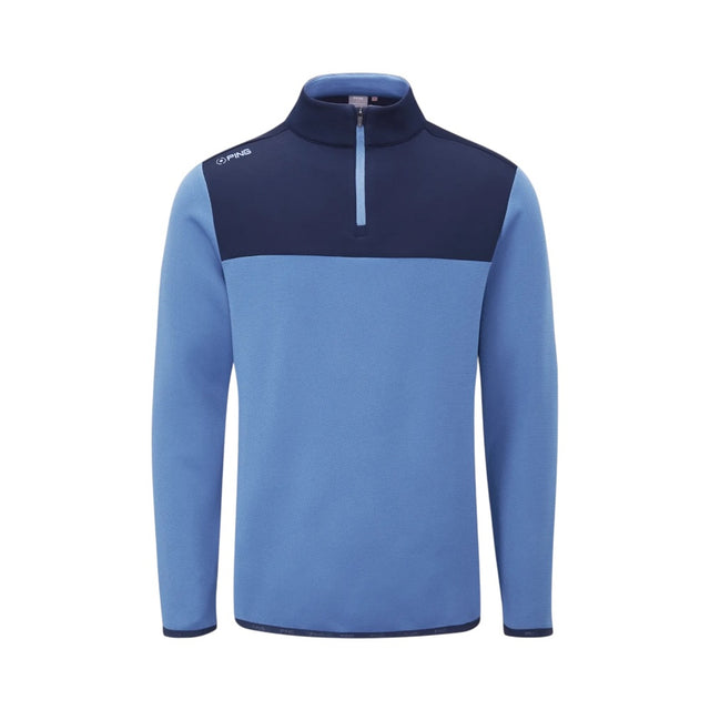 Ping Kinver 1/4 Zip Midlayer Navy Turquoise (Copy)