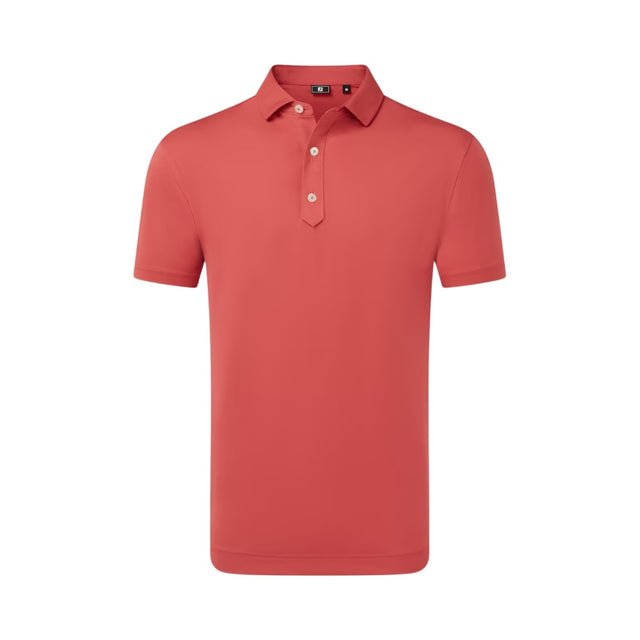 FootJoy Lisle Solid Nantucket Red Shirt