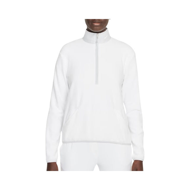 Nike Womans L/S White Victory 1/2 Zip
