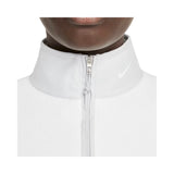 Nike Womans L/S White Victory 1/2 Zip