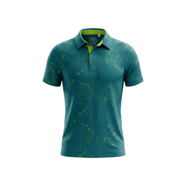 Swagg Boys Marbled Dry Tech Performance Biscay Shirt