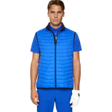 J.Lindeberg Holden Quilt Club Blue Hybrid Vest