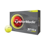 TaylorMade TP5X Hi-Vis 2026 Yellow Golf Balls
