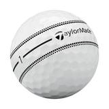 TaylorMade TP5x Stripe White Golf Balls