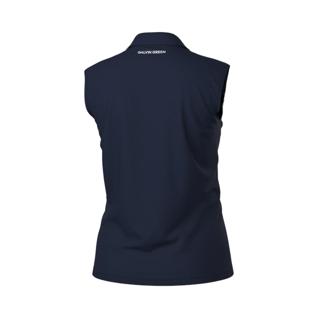 Galvin Green Mayla Sleeveless Navy Ladies Shirt