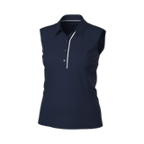Galvin Green Mayla Sleeveless Navy Ladies Shirt