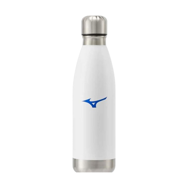 Mizuno White/Blue 680ml Water Bottle