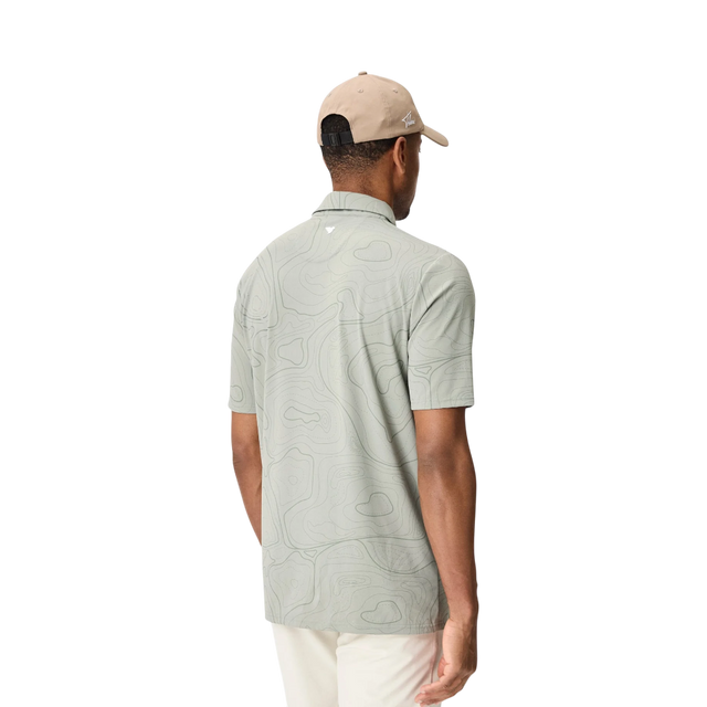 Macade Brooks Wayline Sage Golf Shirt