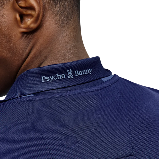 Psycho Bunny Onyx Evening Blue Sport Polo