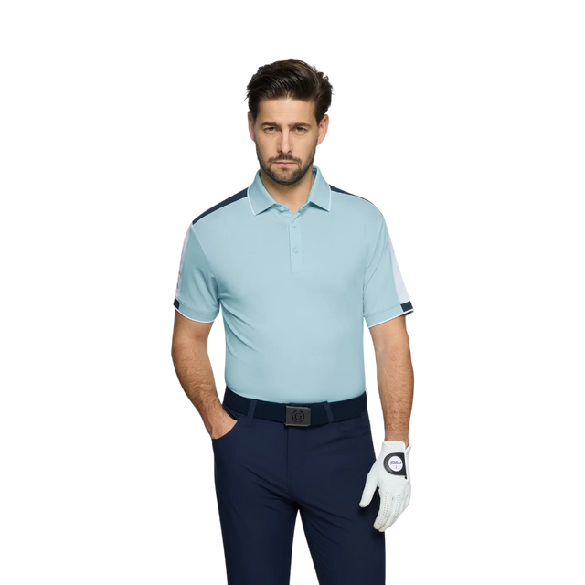 Galvin Green Mulligan Crystal Blue/White/Navy Shirt