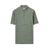Macade Brooks Wayline Dark Green Golf Shirt