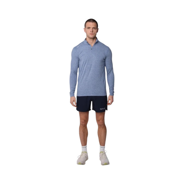 Reflo Purus Airy Blue 1/4 Zip Midlayer