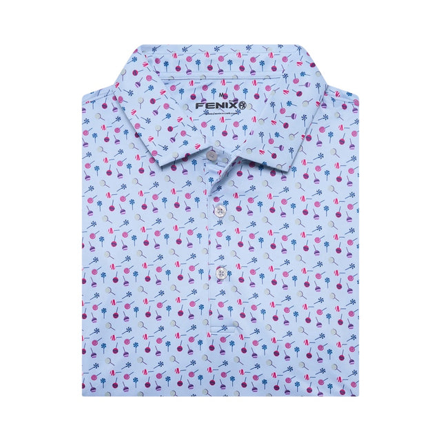 Fenixxcell Southport Performance Delicate Blue Polo