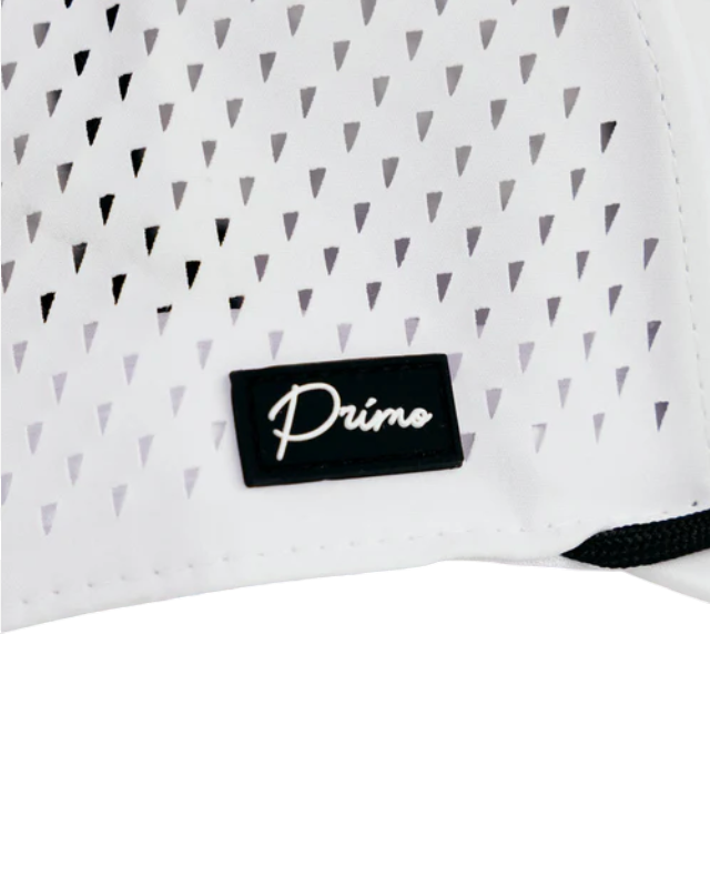Primo White 3D Cursive Cap