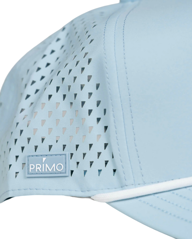 Primo & Grant Light Blue Rope Cursive Cap