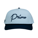 Primo & Grant Light Blue/Navy Rope Cursive Cap