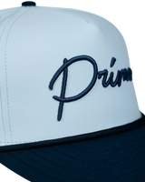Primo & Grant Light Blue/Navy Rope Cursive Cap